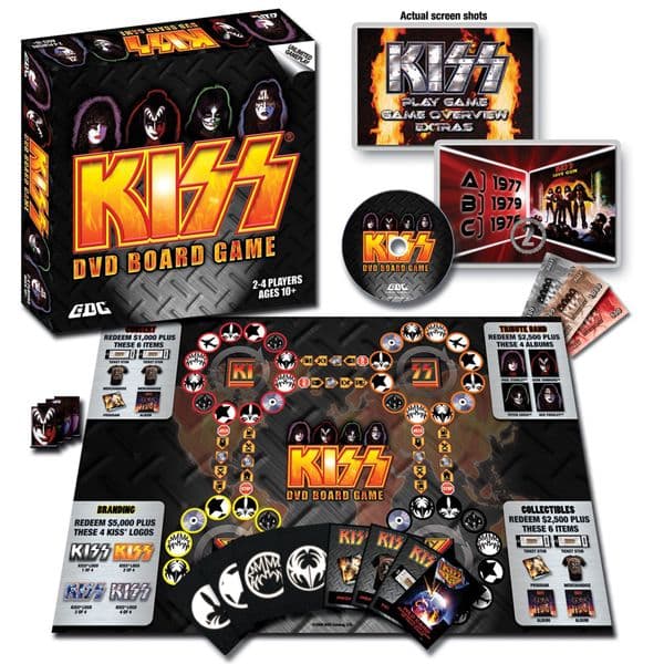KISS DVD Board Game