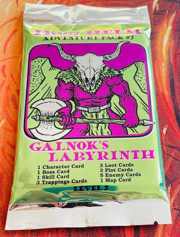 Iron Helm: Adventure Pack #3 – Galnok's Labyrinth
