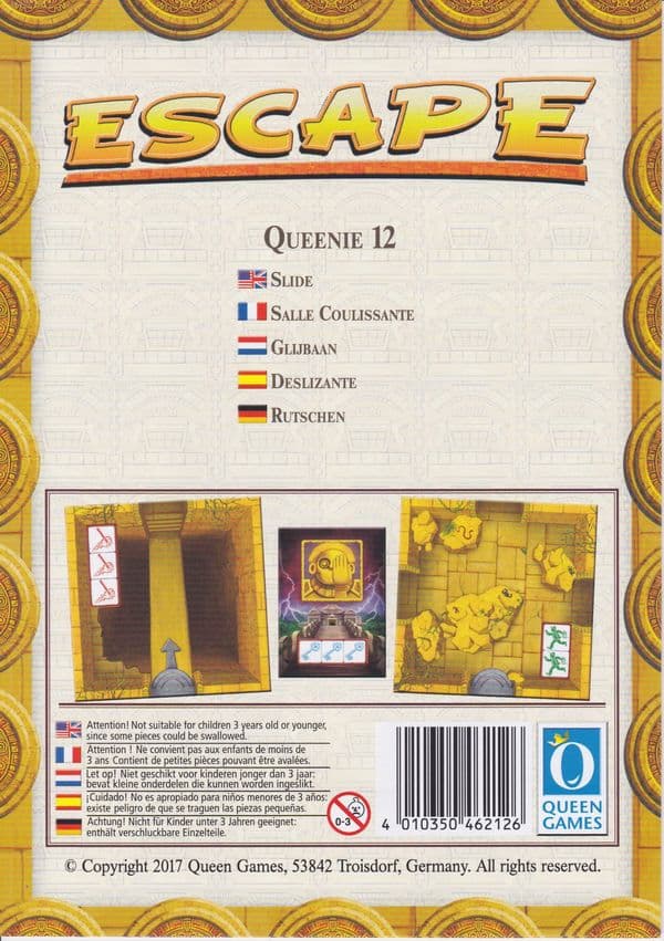 Escape: The Curse of the Temple – Queenie 12: Slide