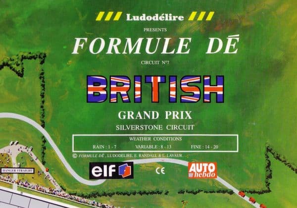 Formule Dé Circuit № 7: BRITISH GRAND PRIX – Silverstone Circuit
