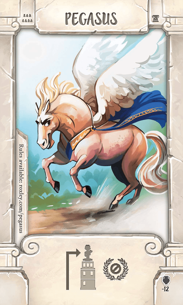 Santorini: Pegasus Promo Card