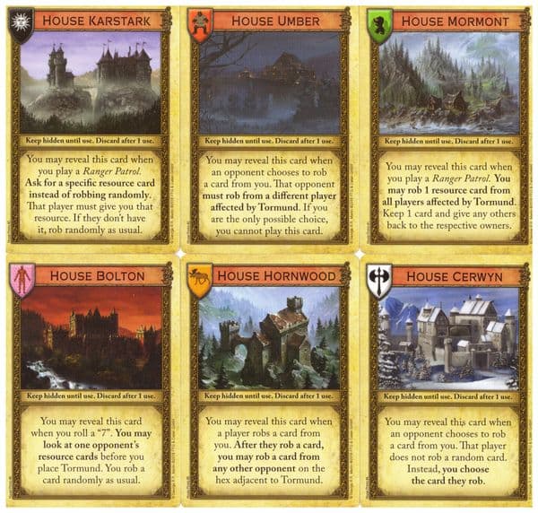 A Game of Thrones: Catan – Brotherhood of the Watch: Minor Houses of the North Promo