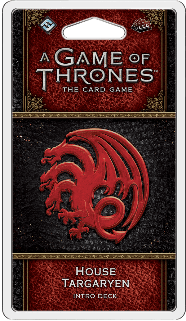 A Game of Thrones: The Card Game (Second Edition) – House Targaryen Intro Deck