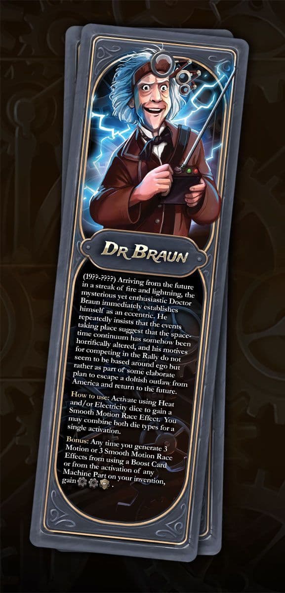 Steampunk Rally: Dr. Braun