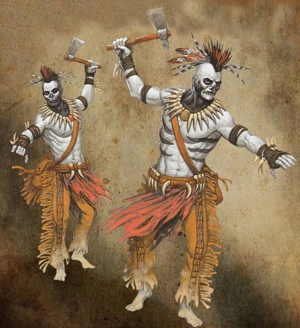 Shadows of Brimstone: Tribal Ghost Warriors