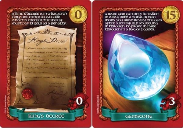 Sheriff of Nottingham: Dice Tower 2016 Kickstarter Promo Pack