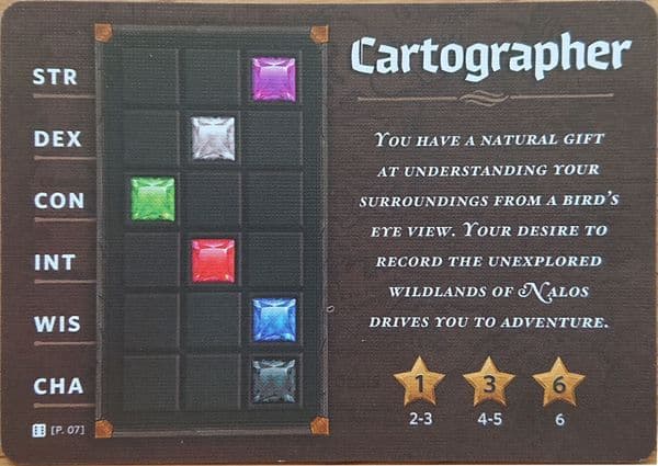 Roll Player: Cartographer Backstory Promo Card