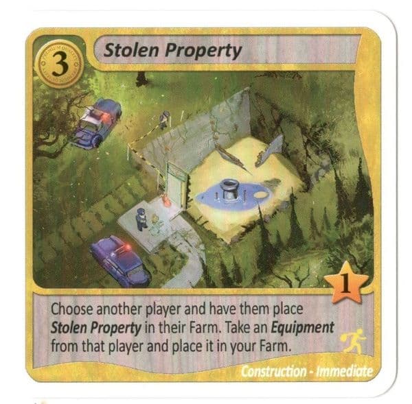 Fields of Green: Stolen Property Promo Card