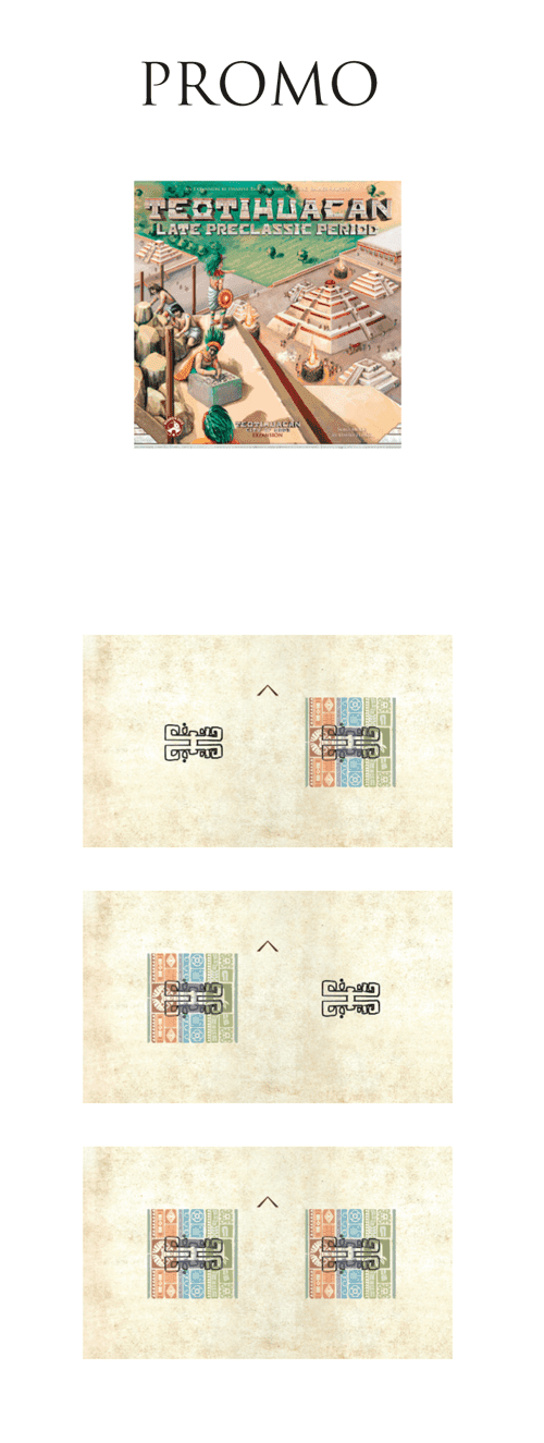 Teotihuacan: City of Gods – Decoration Tiles