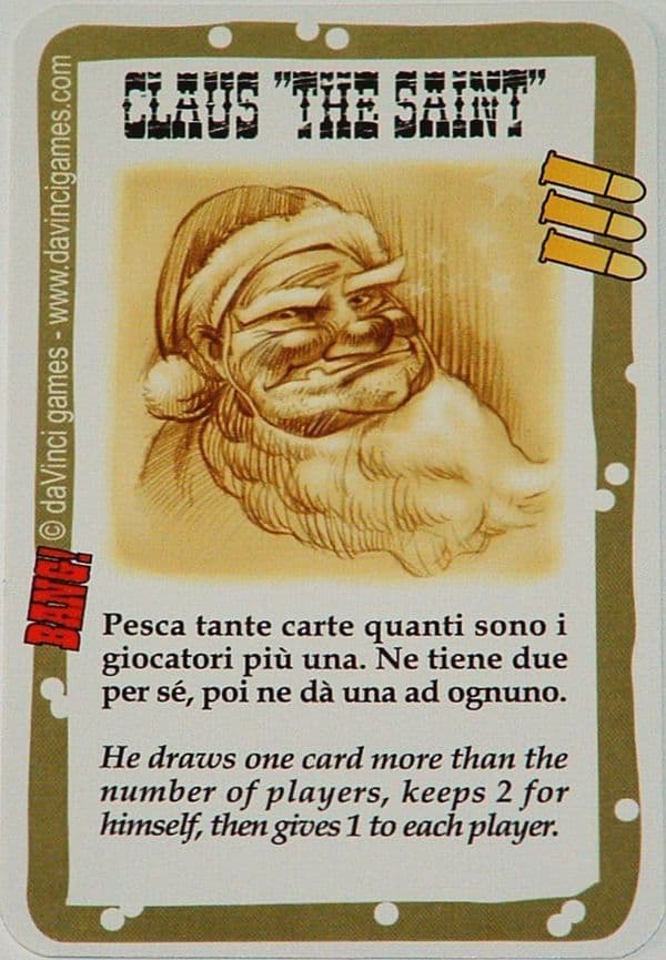 BANG! Claus "The Saint"