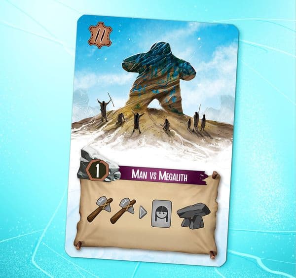Endless Winter: Man VS Megalith Promo Card