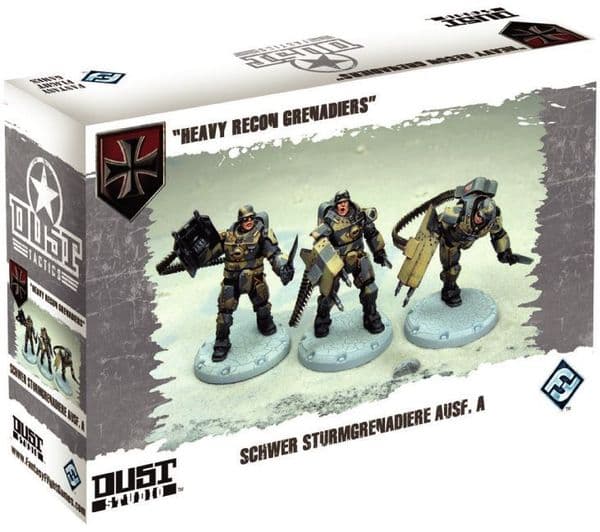 Dust Tactics: Schwer Sturmgrenadiere Ausf. A – "Heavy Recon Grenadiers"