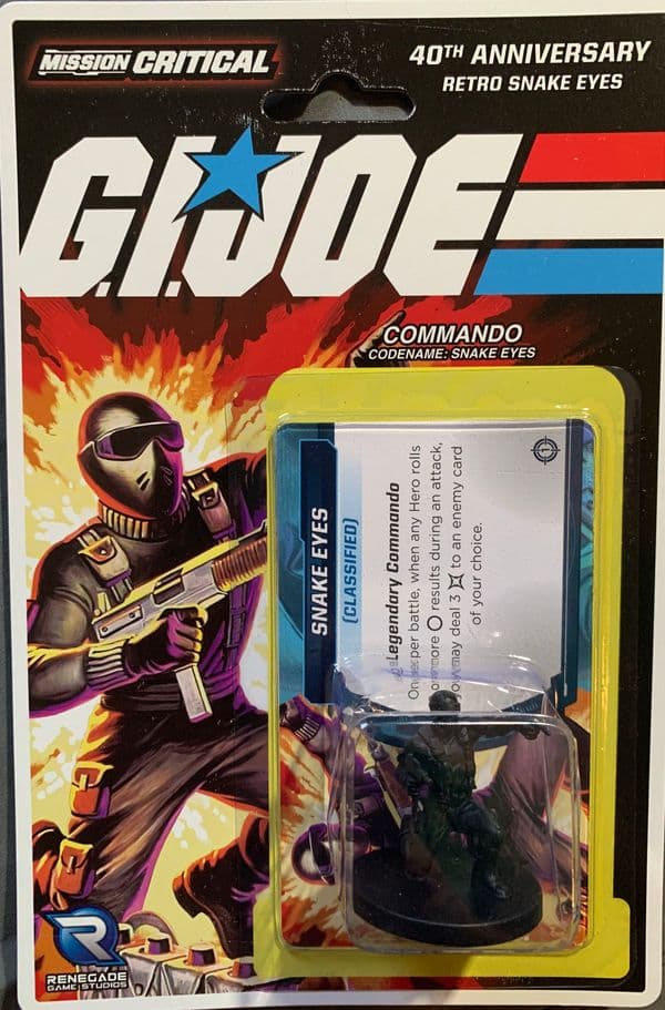 G.I. JOE Mission Critical: Retro Snake Eyes