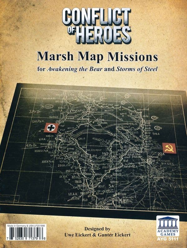 Conflict of Heroes: Marsh Map Missions