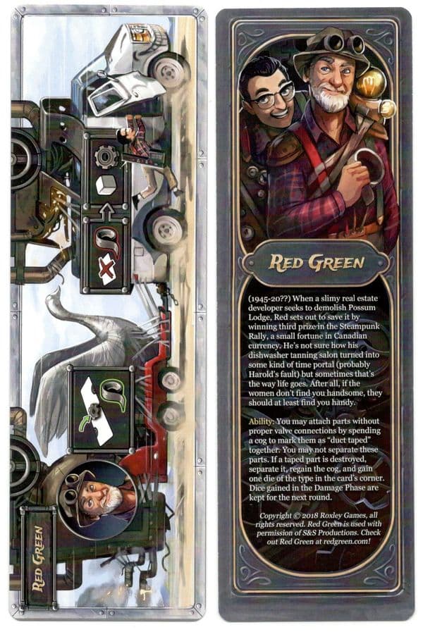 Steampunk Rally: Red Green