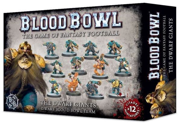 Blood Bowl (2016 Edition): The Dwarf Giants – Dwarf Blood Bowl Team