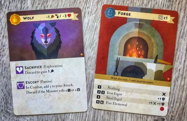 Mini Rogue: Wolf & Forge Promo cards