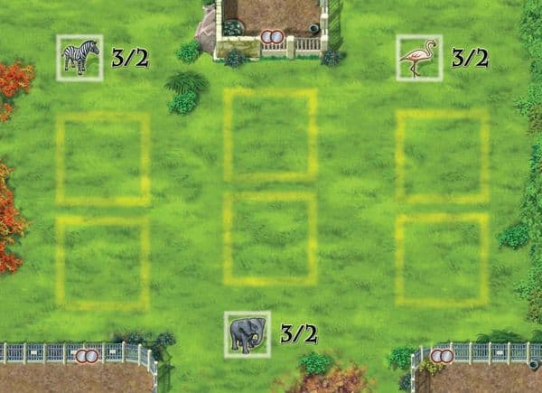 Zooloretto: Three Extra Enclosures