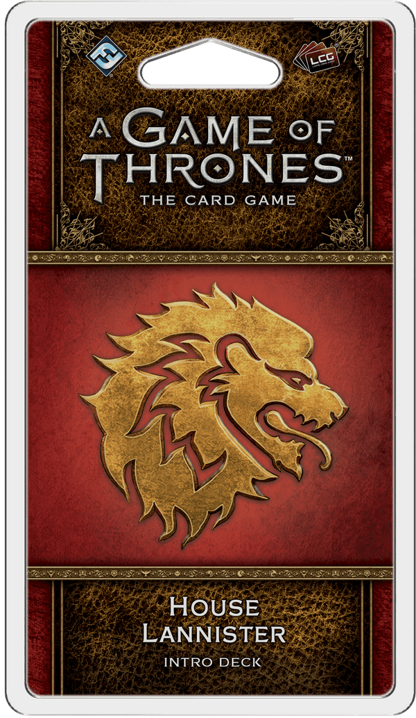 A Game of Thrones: The Card Game (Second Edition) – House Lannister Intro Deck