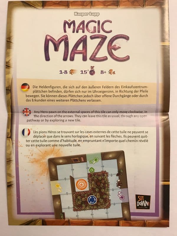 Magic Maze: Roundabout Tile