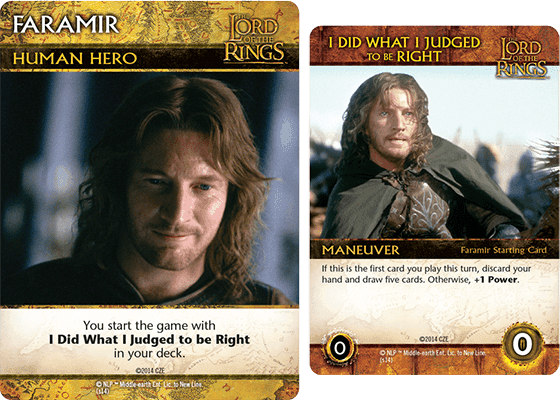 The Lord of the Rings: The Return of the King Deck-Building Game – Faramir Promos