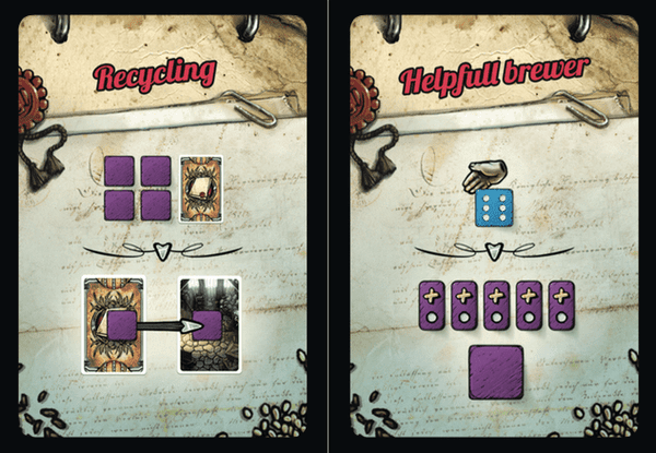 Dice Brewing: Pre-release Bonus Cards
