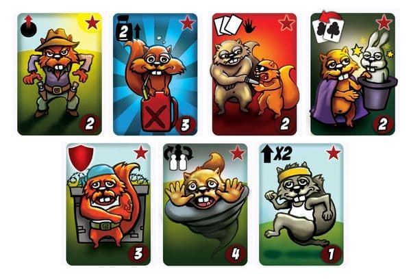 Get Nuts Bonus Action Cards