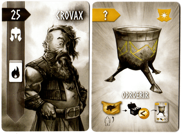 Nidavellir: Thingvellir – Crovax and Odroerir Promo Cards