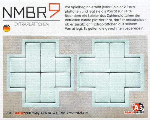 NMBR 9: Extra Tiles Promo
