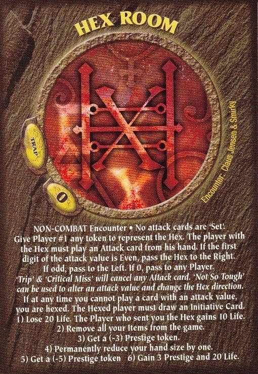 Cutthroat Caverns: Hex Room Promo Card