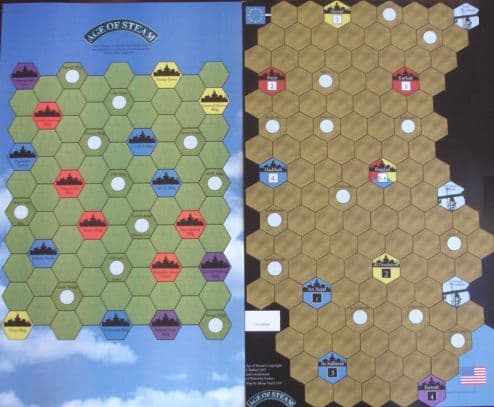 Age of Steam Expansion: War in Iraq & New York Subway