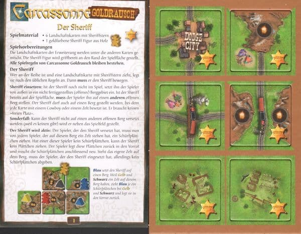 Carcassonne: Goldrausch – Der Sheriff