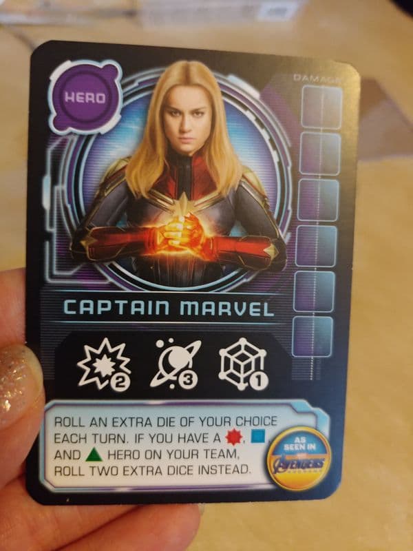 Thanos Rising: Avengers Infinity War – Captain Marvel Promo Card