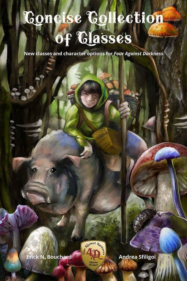 Concise Collection of Classes: New Classes and Character Options for Four Against Darkness