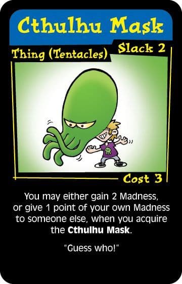 Chez Cthulhu: Cthulhu Mask Promo Card
