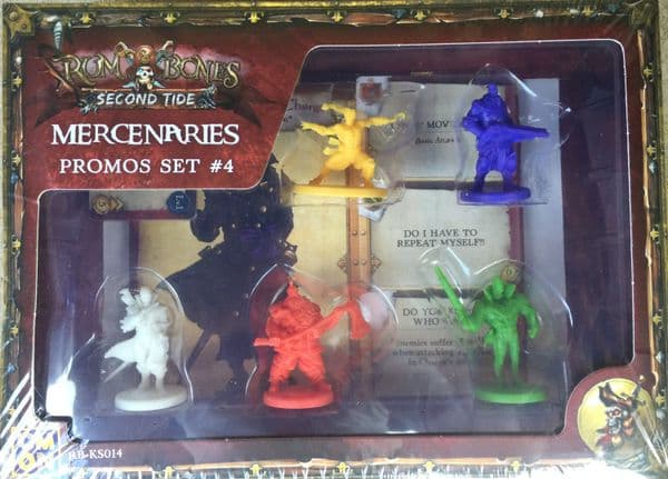 Rum & Bones: Second Tide – Mercenaries Promos Set #4