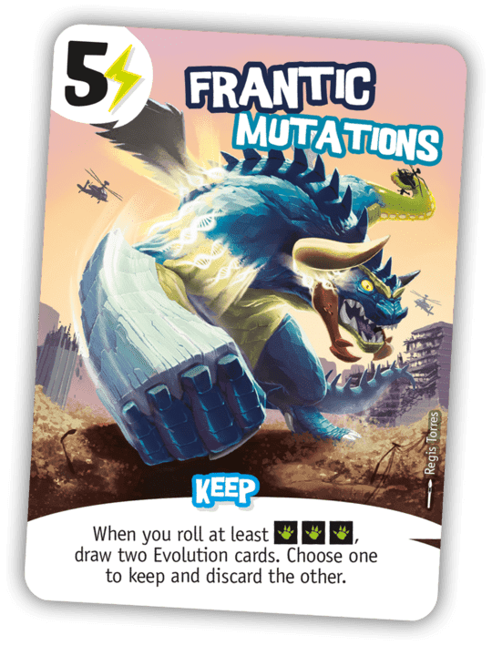 King of Tokyo: Frantic Mutations Promo Card