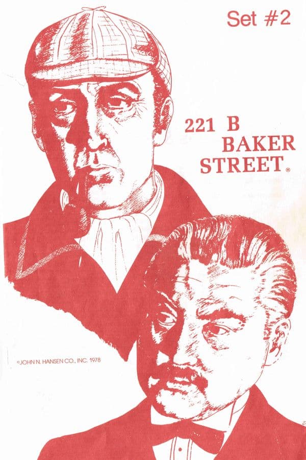 221B Baker Street: The Master Detective Game – Set #2