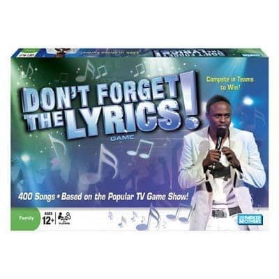 Don't Forget the Lyrics