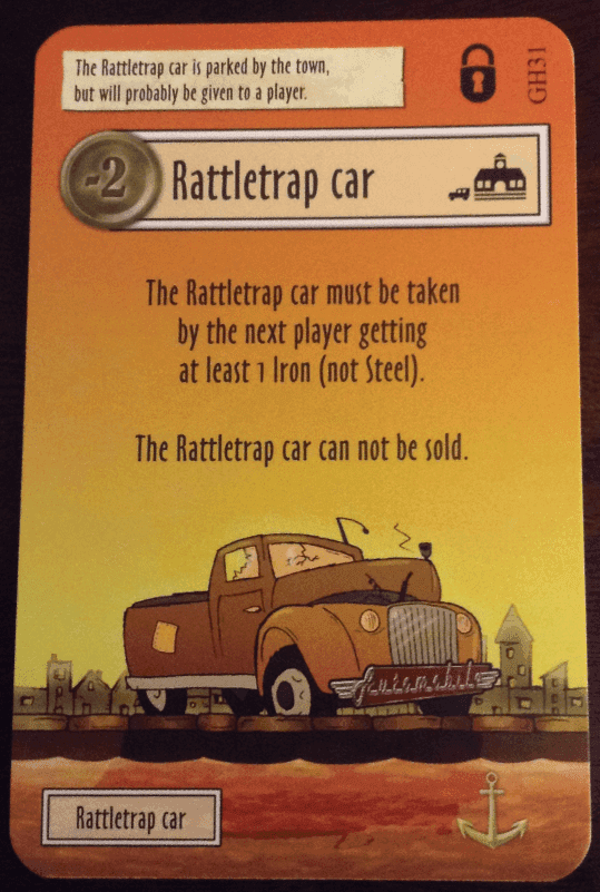 Le Havre: Le Grand Hameau – Rattletrap car