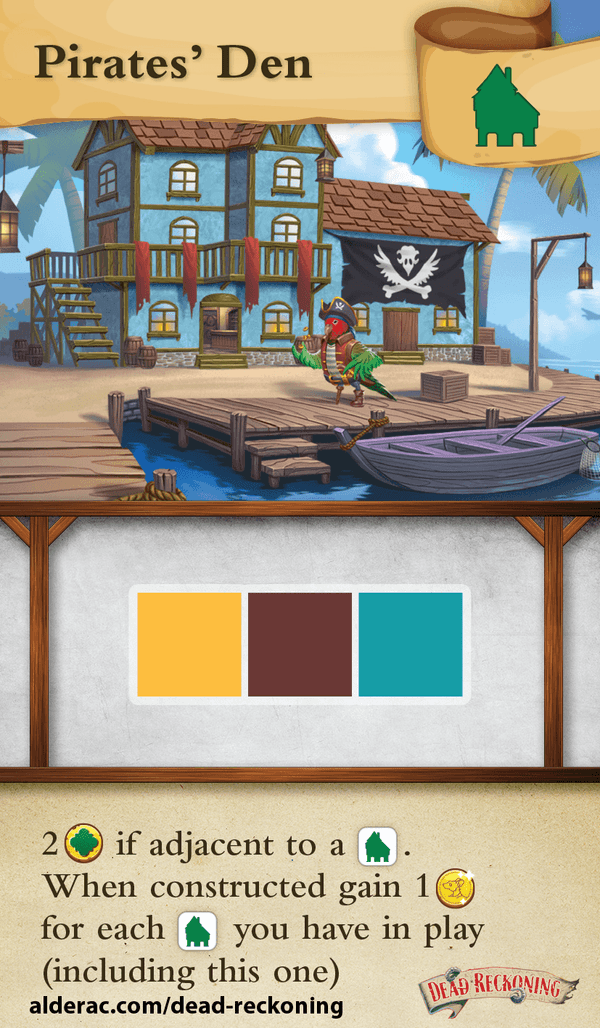 Tiny Towns: Fortune – Pirate's Den