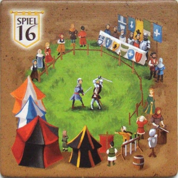 Carcassonne: Bonusplättchen Spiel 2016