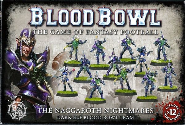 Blood Bowl (2016 Edition): The Naggaroth Nightmares – Dark Elf Blood Bowl Team