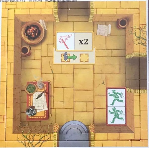 Escape: The Curse of the Temple – Queenie 13: Map