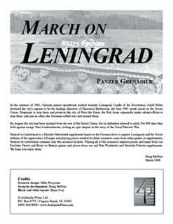 Panzer Grenadier: March on Leningrad