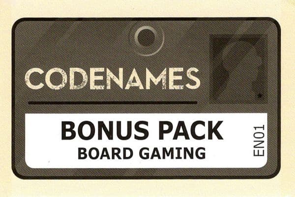 Codenames: Bonus Pack – Board Gaming (English)