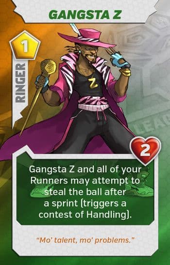 Kaosball: Ringer – Gangsta Z