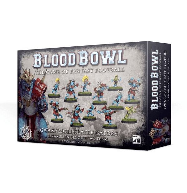 Blood Bowl (2016 Edition): Gwaka'moli Crater Gators – Lizardmen Blood Bowl Team