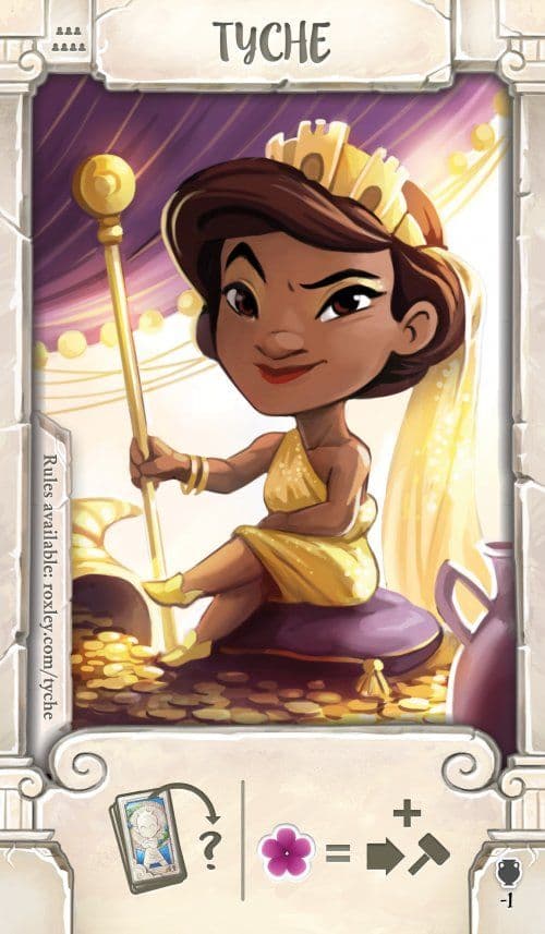 Santorini: Tyche Promo Card