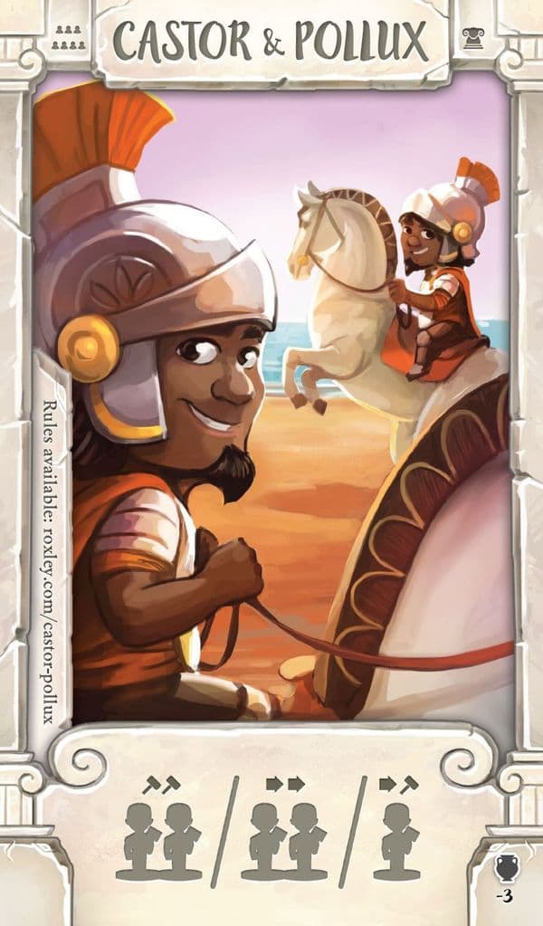 Santorini: Castor & Pollux Promo Card